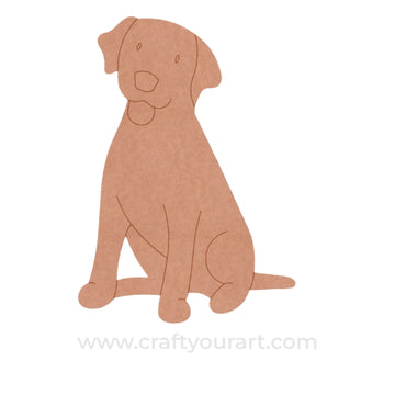 Dog Pre Marked MDF Design 7