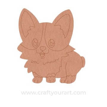 Dog Pre Marked MDF Design 9