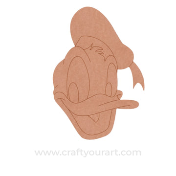 Donald Duck Pre Marked MDF Design 1