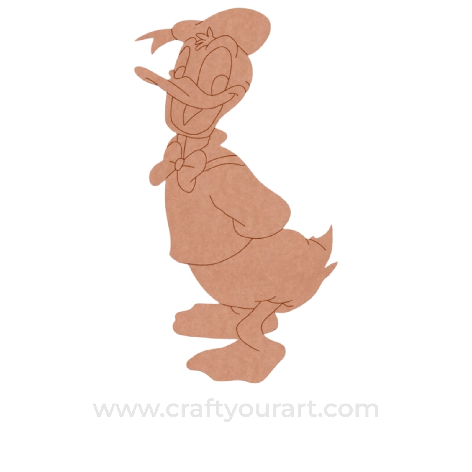 Donald Duck Pre Marked MDF Design 2