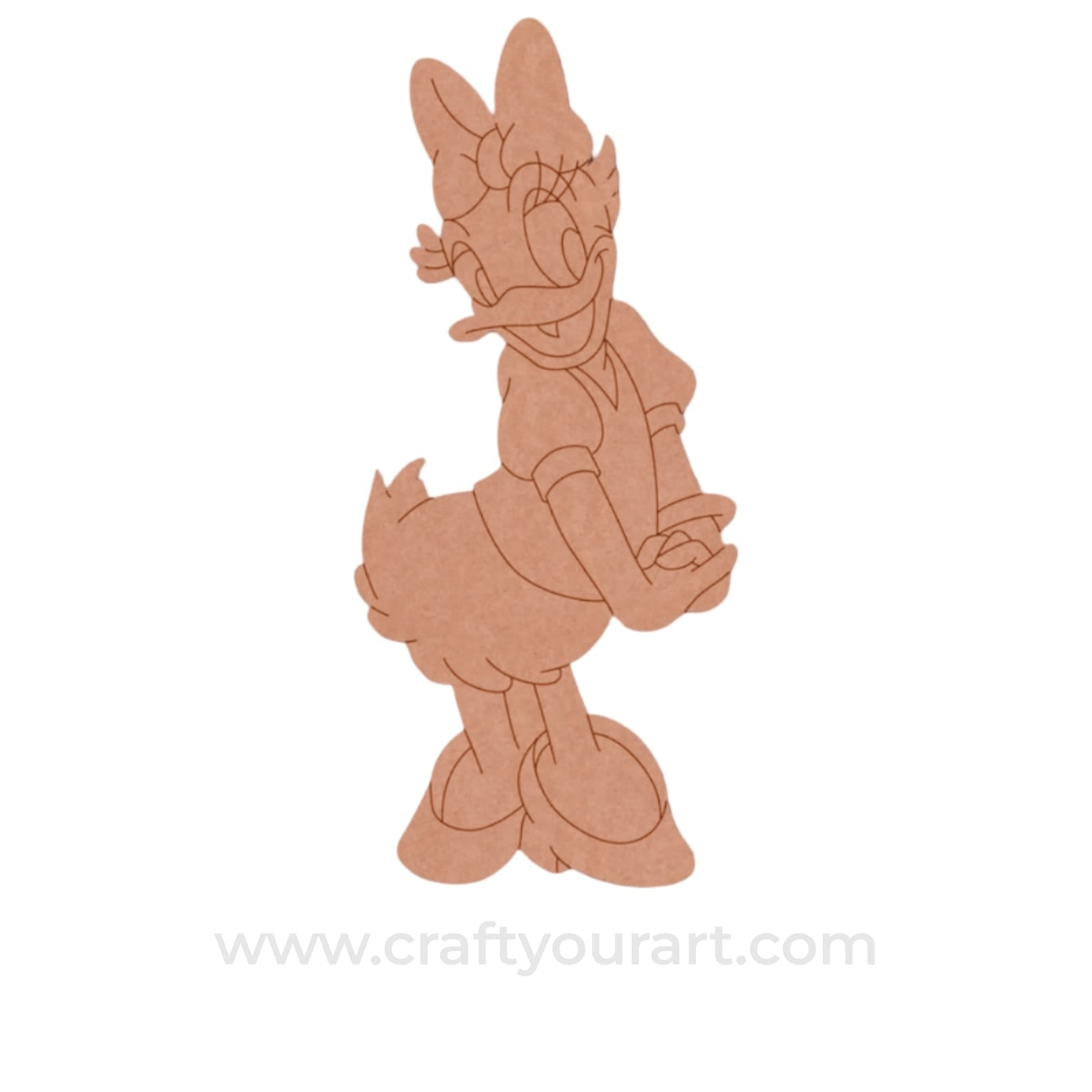 Donald Duck Pre Marked MDF Design 3