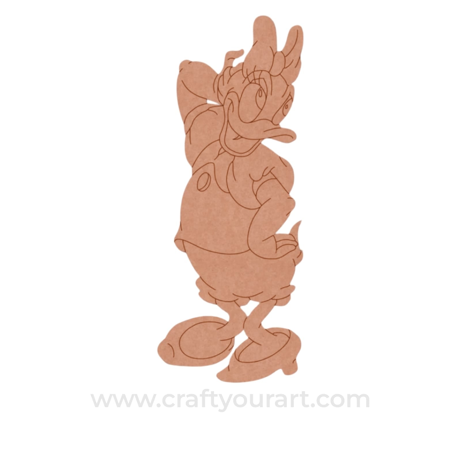 Donald Duck Pre Marked MDF Design 4