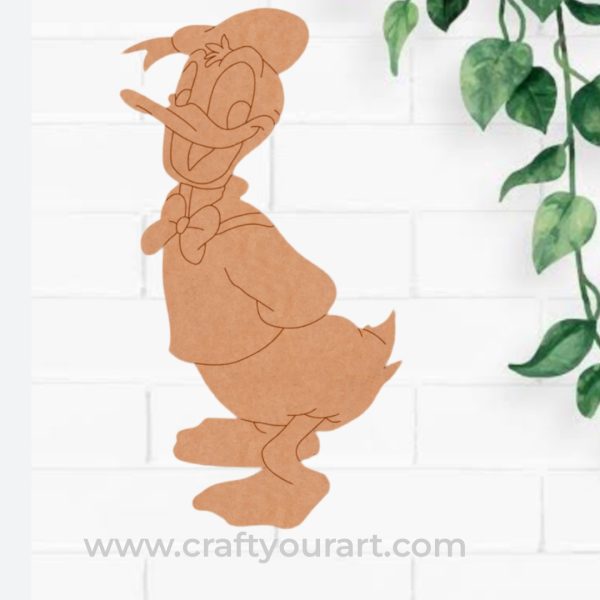 Donald Duck Pre Marked MDF Design 4