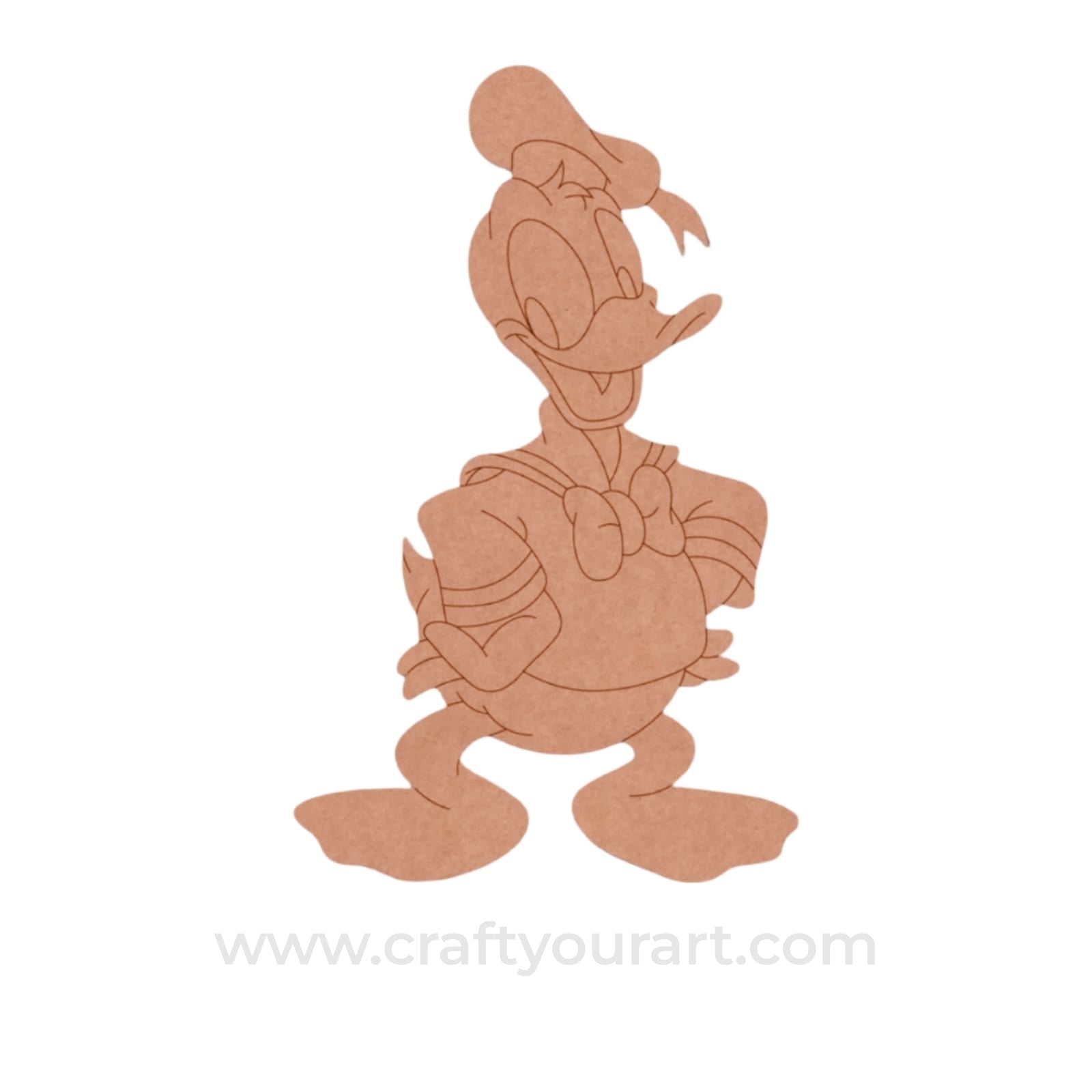 Donald Duck Pre Marked MDF Design 5