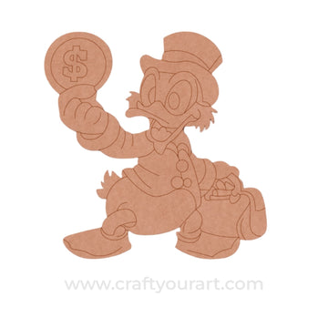 Donald Duck Pre Marked MDF Design 6