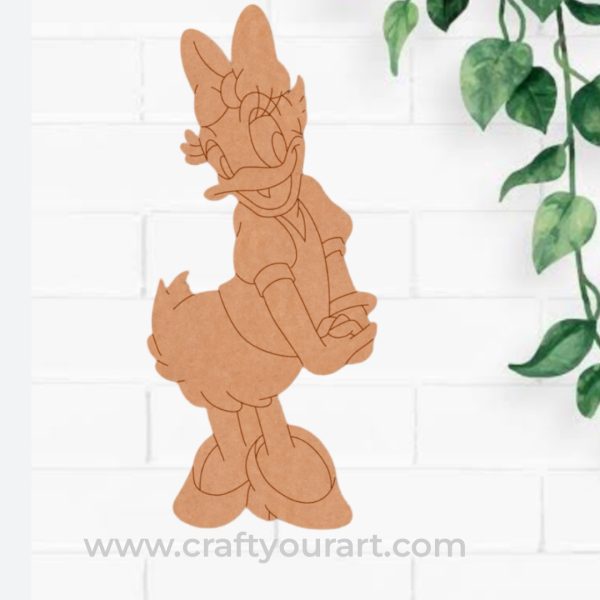 Donald Duck Pre Marked MDF Design 7