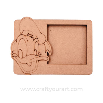 Donald Duck Three Layered Photo Frame MDF Design 1