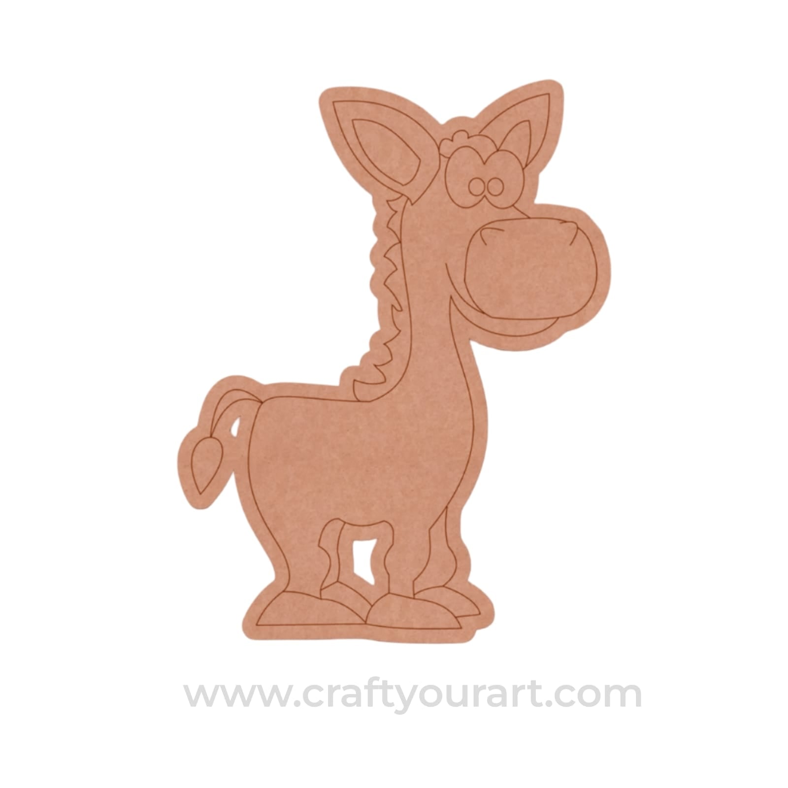 Donkey Pre Marked MDF Design 1