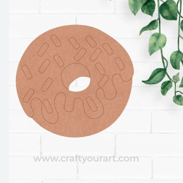 Donut Pre Marked MDF Design 4