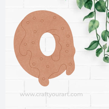Donut Pre Marked MDF Design 5