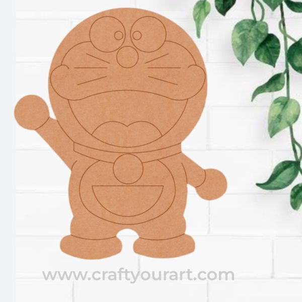 Doraemon Pre Marked MDF Design 6