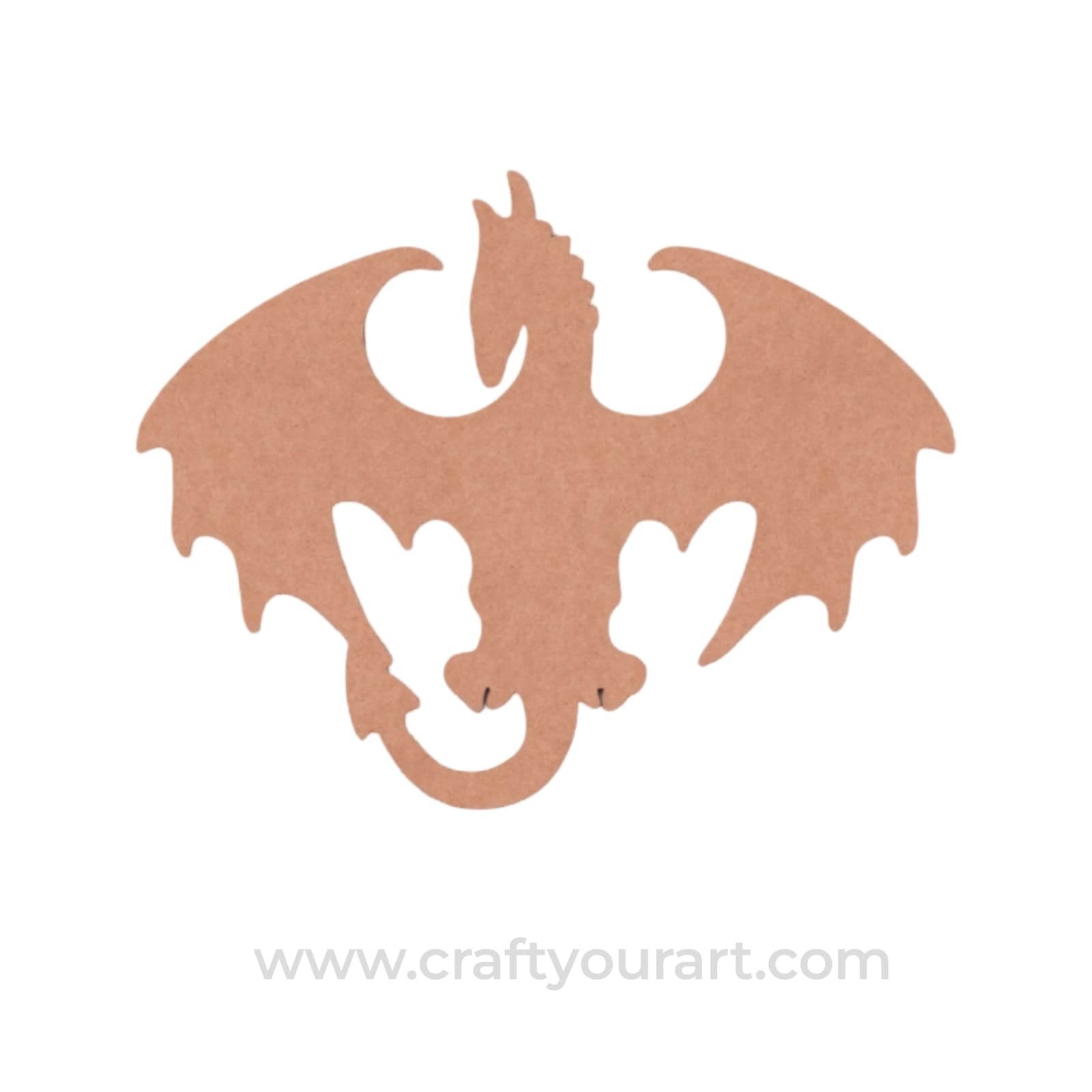 Dragon Cutout MDF Design 1