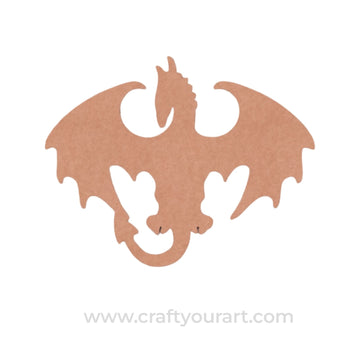 Dragon Cutout MDF Design 1