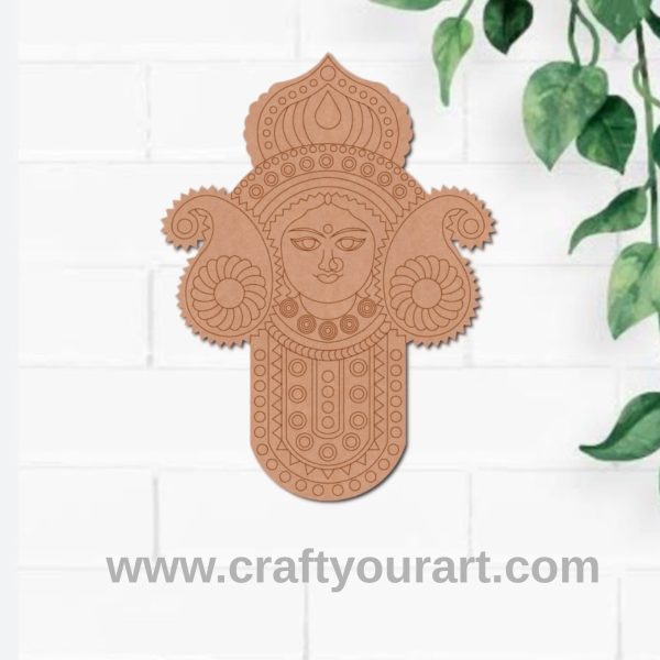 Durga Maa Pre Marked MDF Design 11