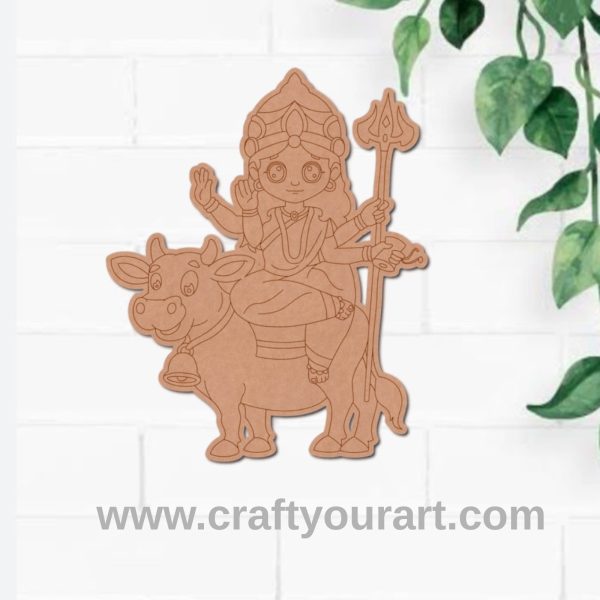 Durga Maa Pre Marked MDF Design 5