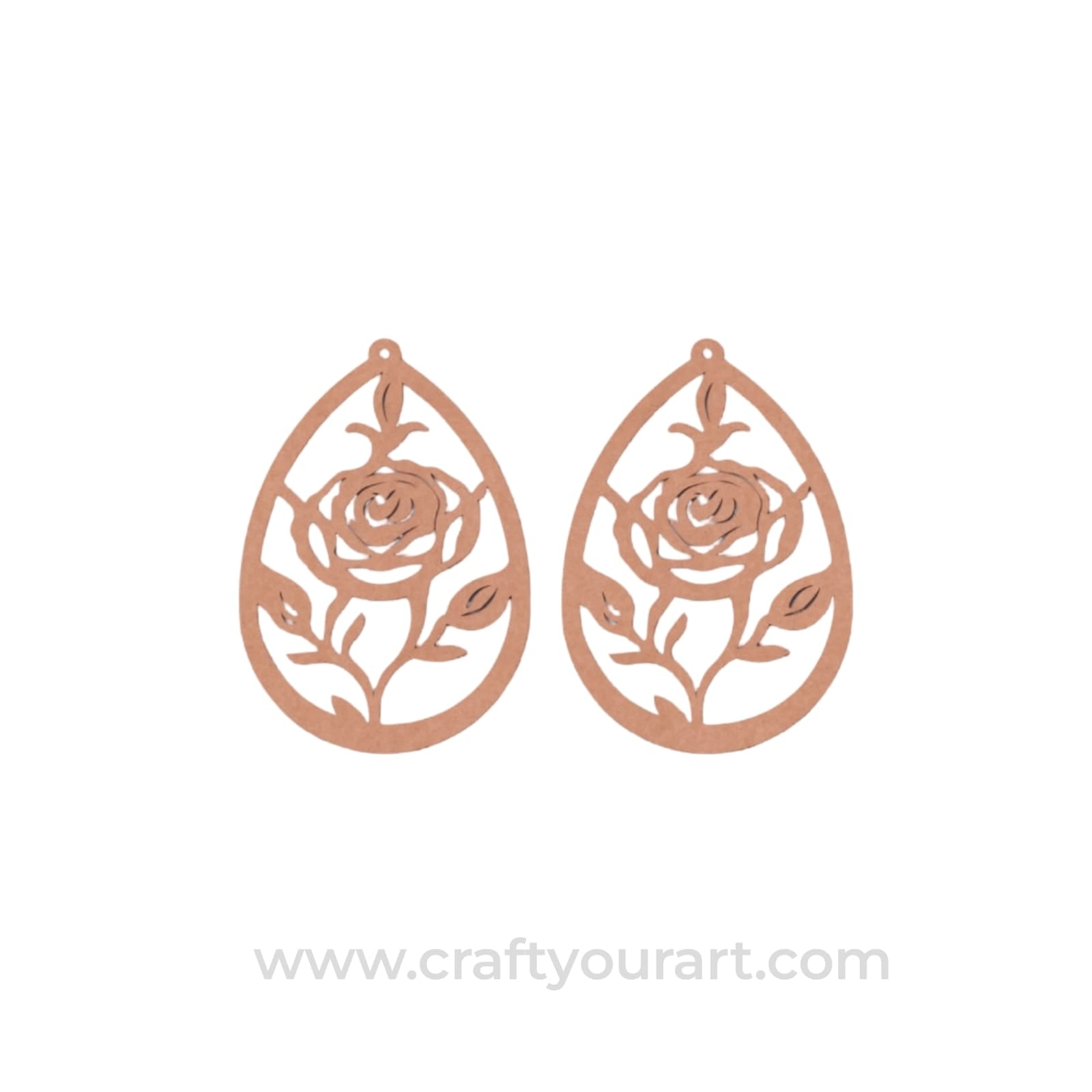 Earrings MDF Design 102
