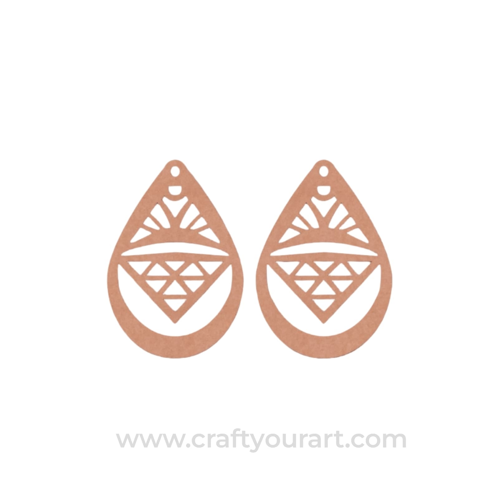 Earrings MDF Design 104