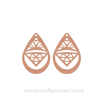 Earrings MDF Design 104