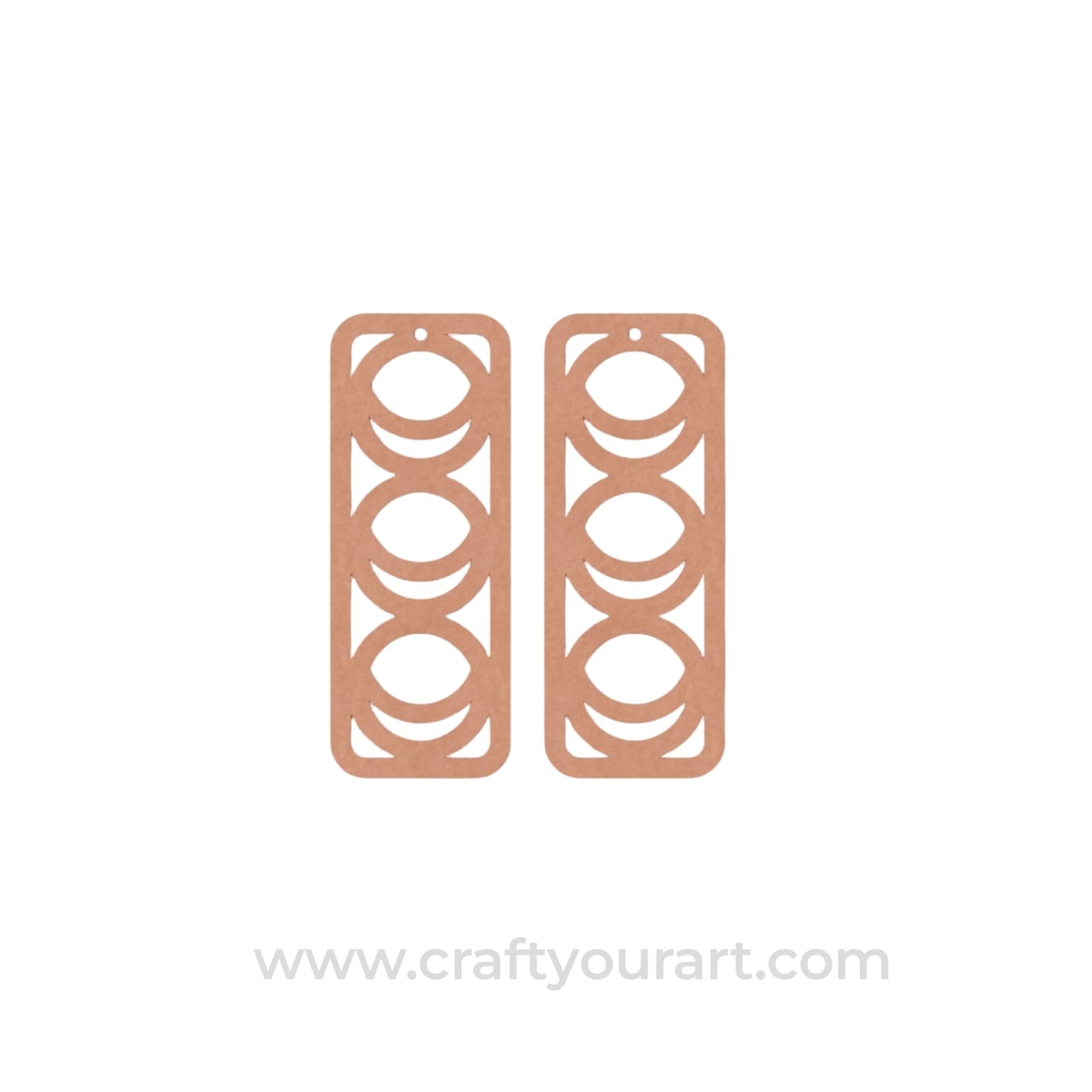 Earrings MDF Design 106