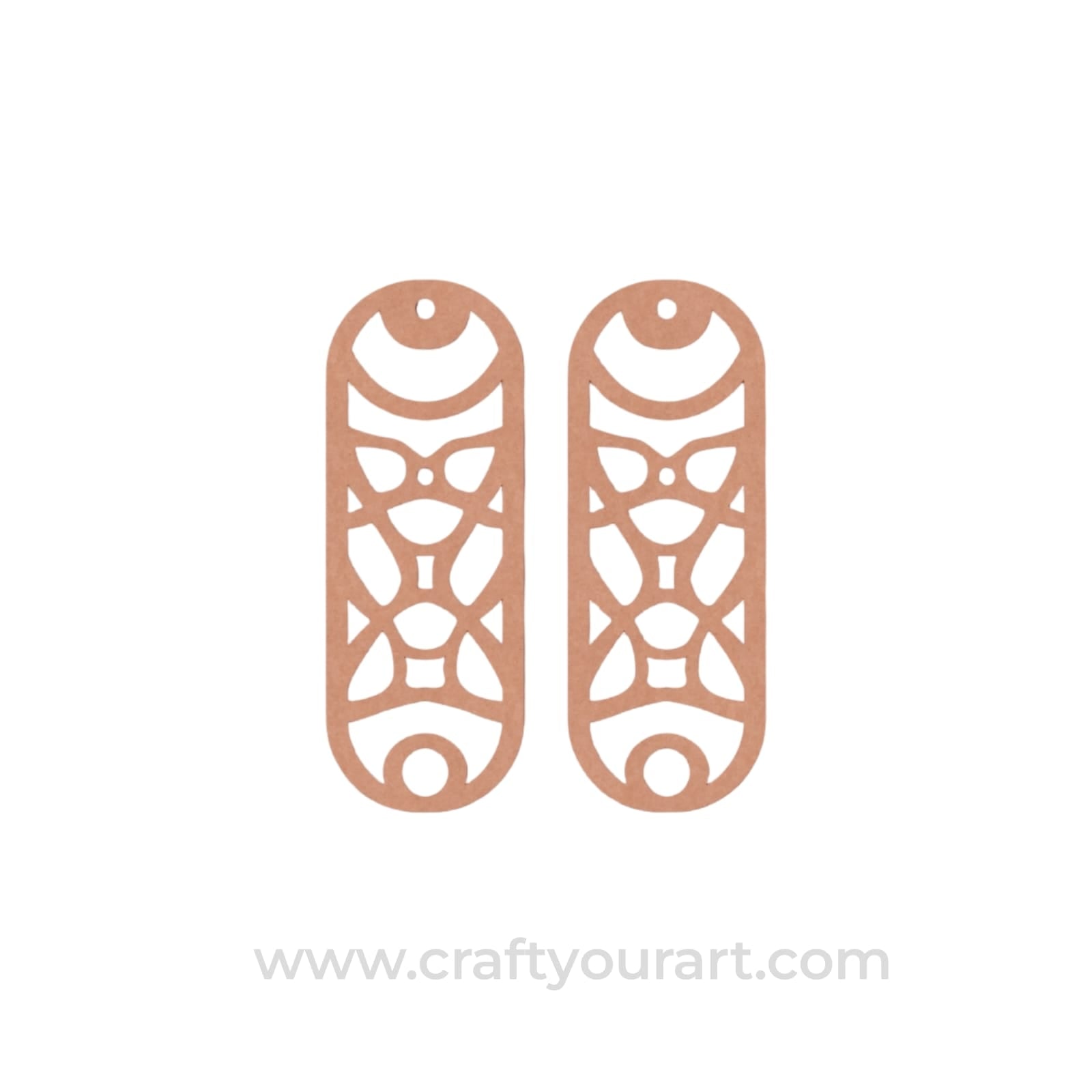 Earrings MDF Design 107