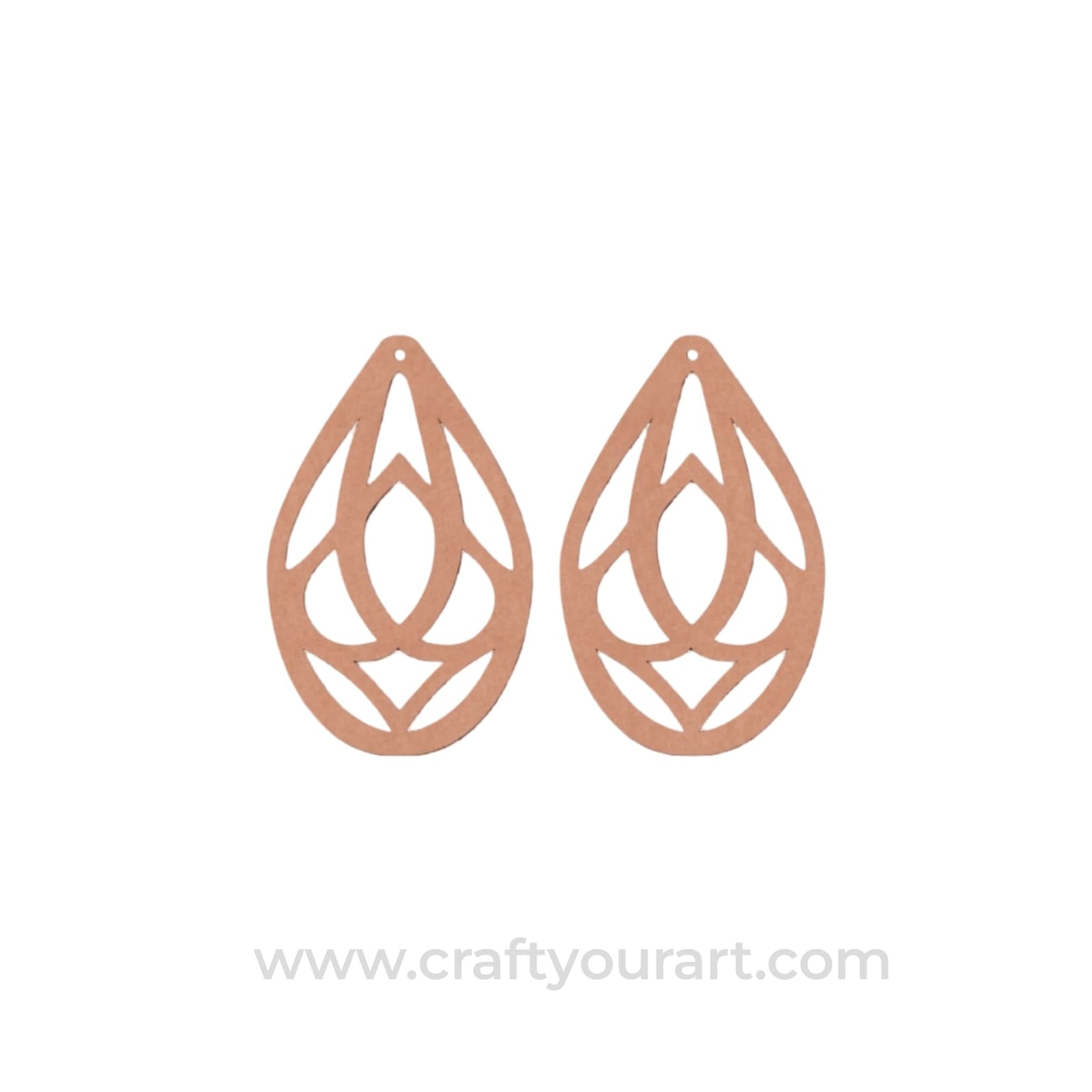 Earrings MDF Design 108