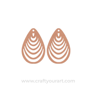 Earrings MDF Design 109