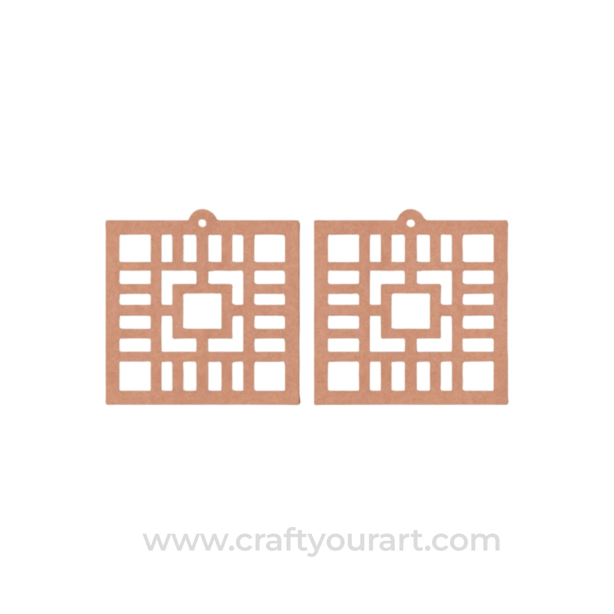 Earrings MDF Design 111