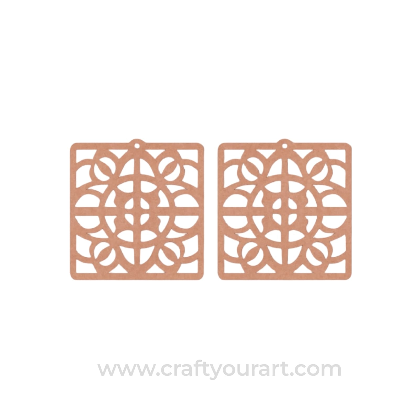 Earrings MDF Design 112