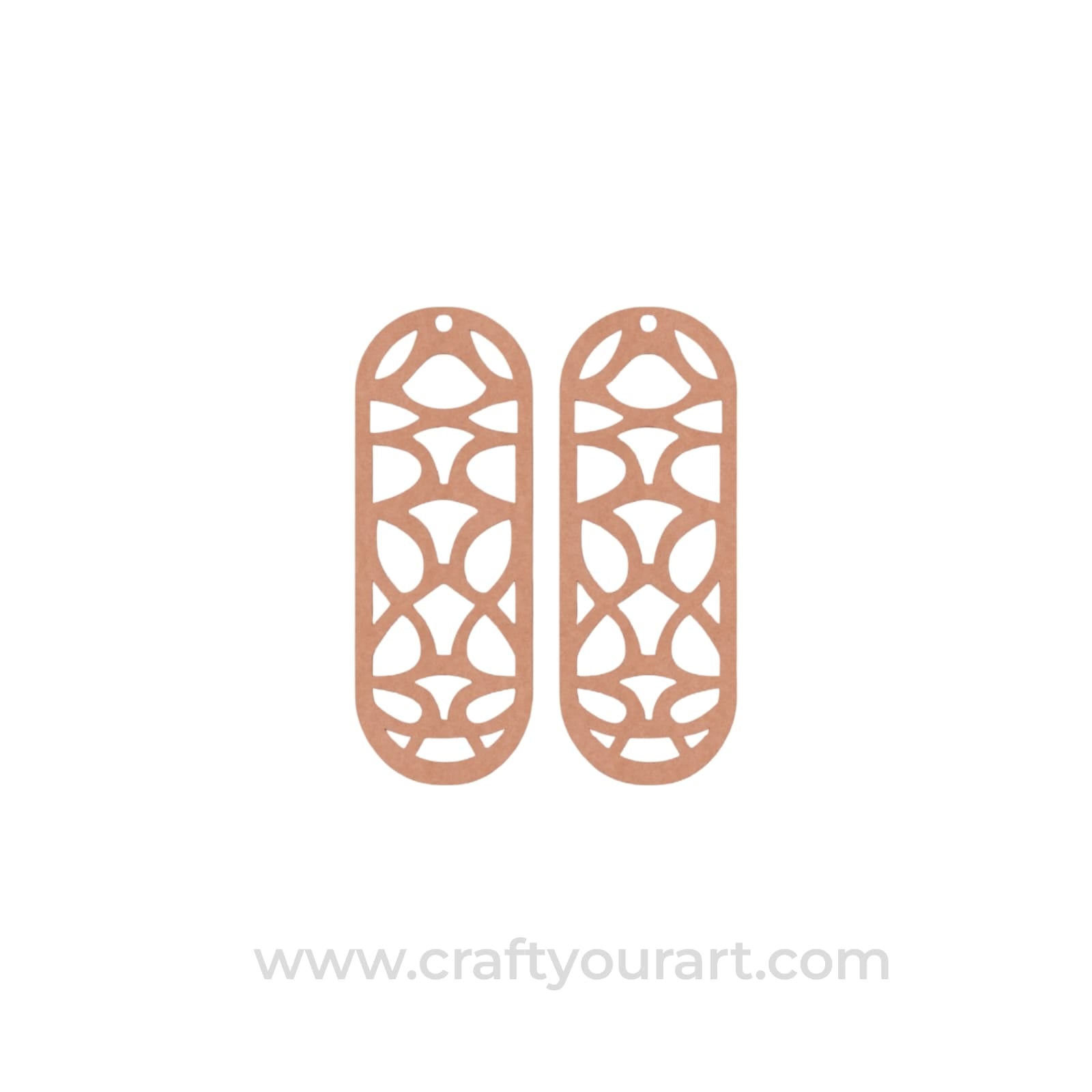 Earrings MDF Design 113