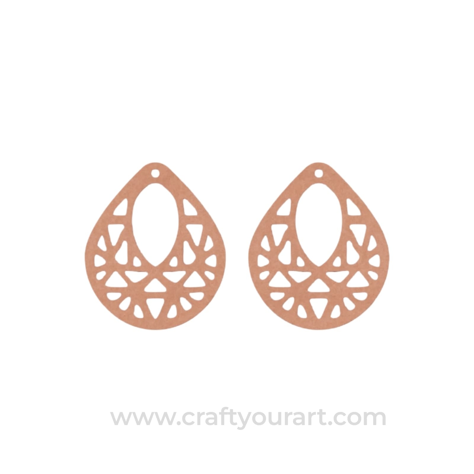 Earrings MDF Design 114