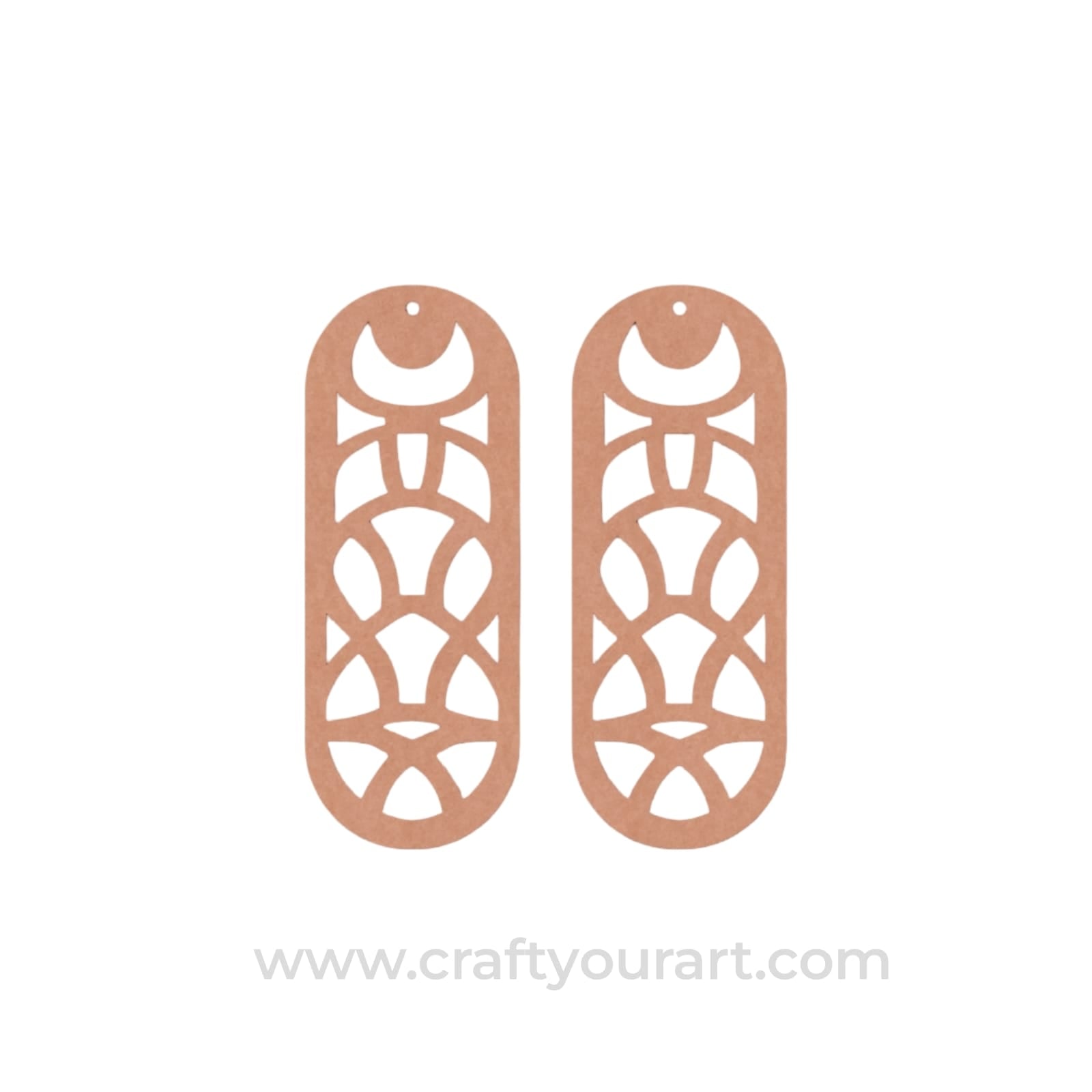 Earrings MDF Design 115