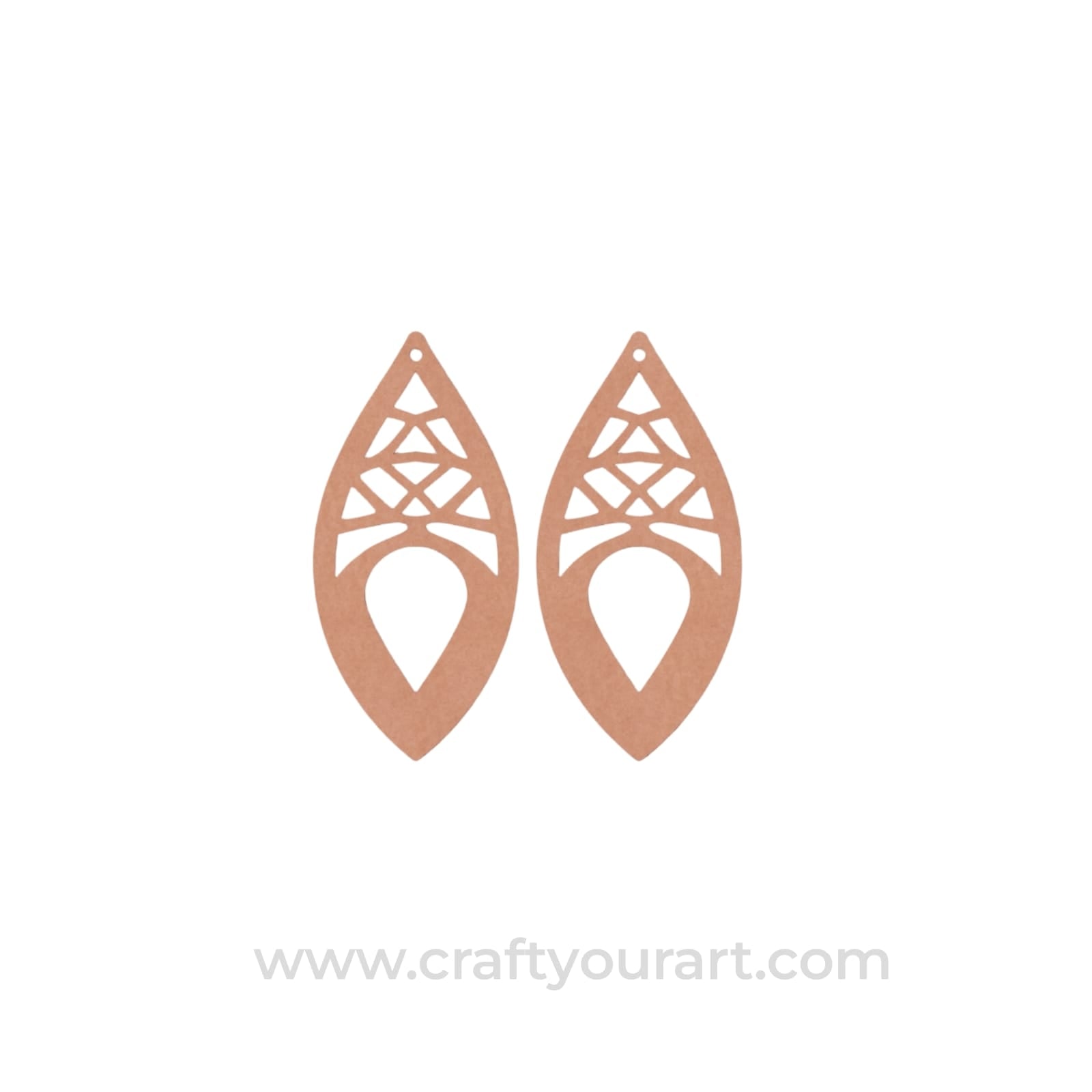 Earrings MDF Design 117