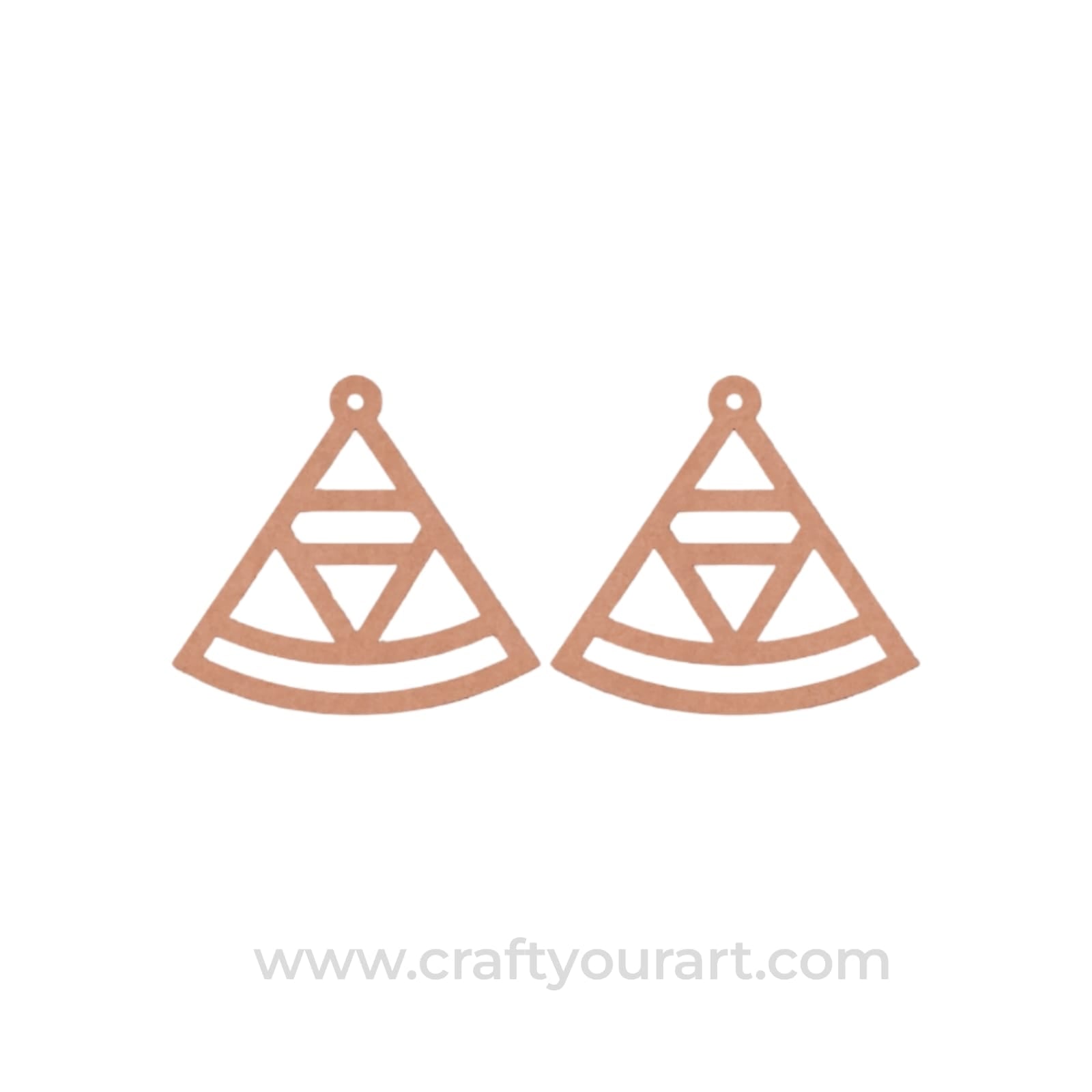 Earrings MDF Design 118