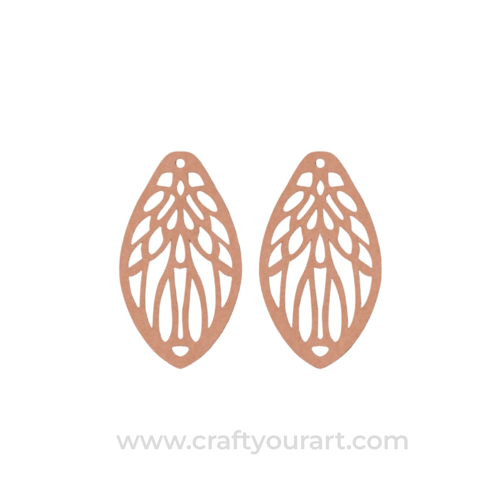 Earrings MDF Design 119