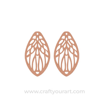 Earrings MDF Design 119