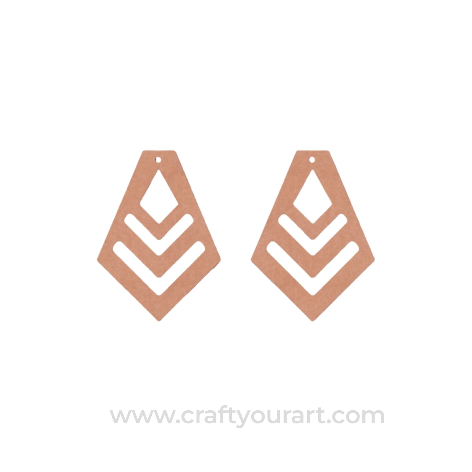 Earrings MDF Design 11