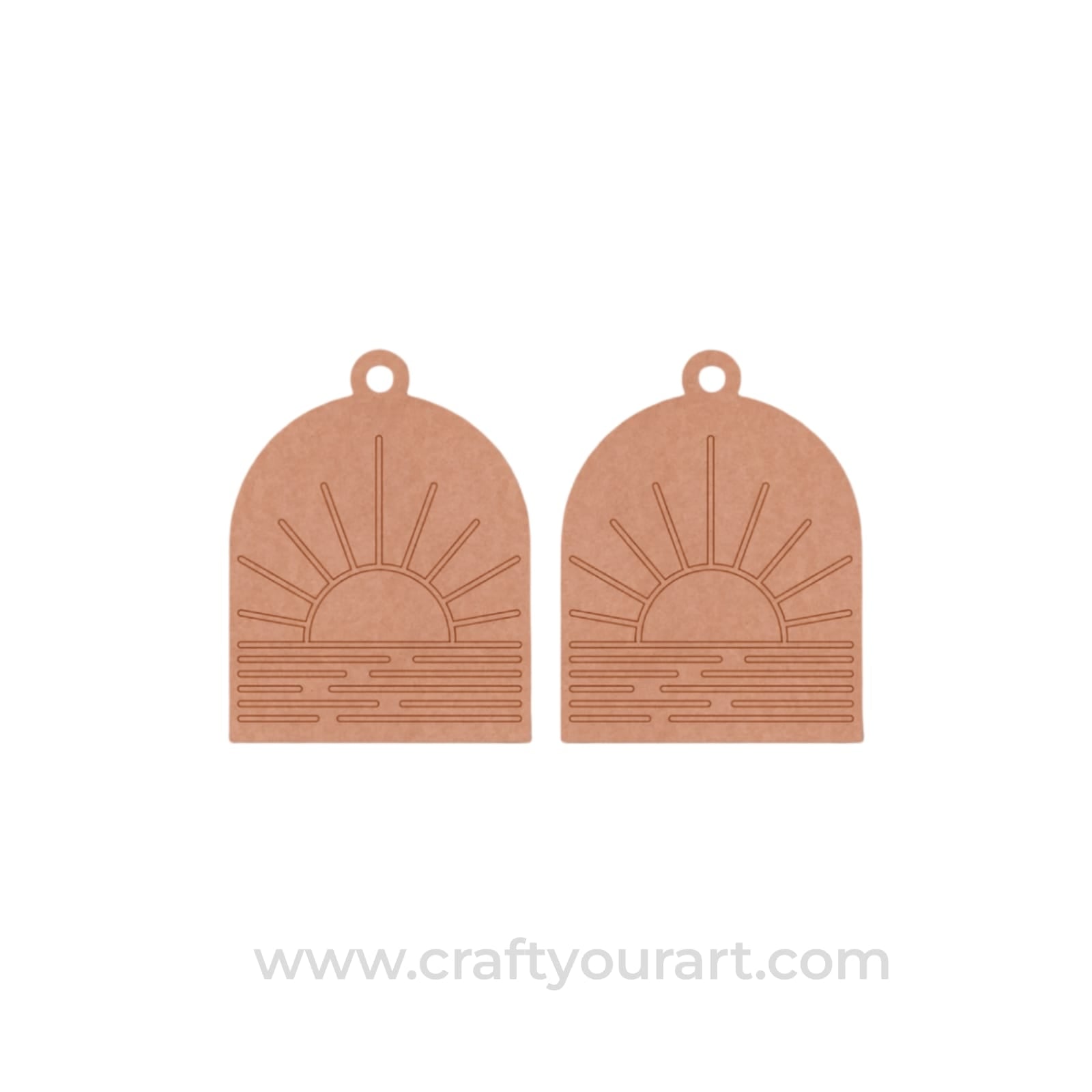 Earrings MDF Design 121