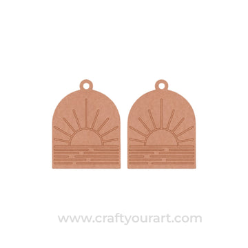 Earrings MDF Design 121