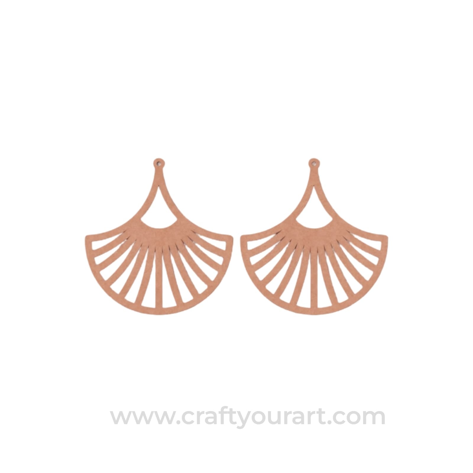 Earrings MDF Design 124