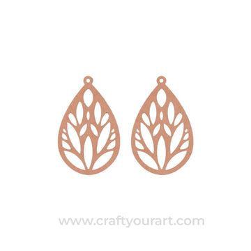 Earrings MDF Design 126
