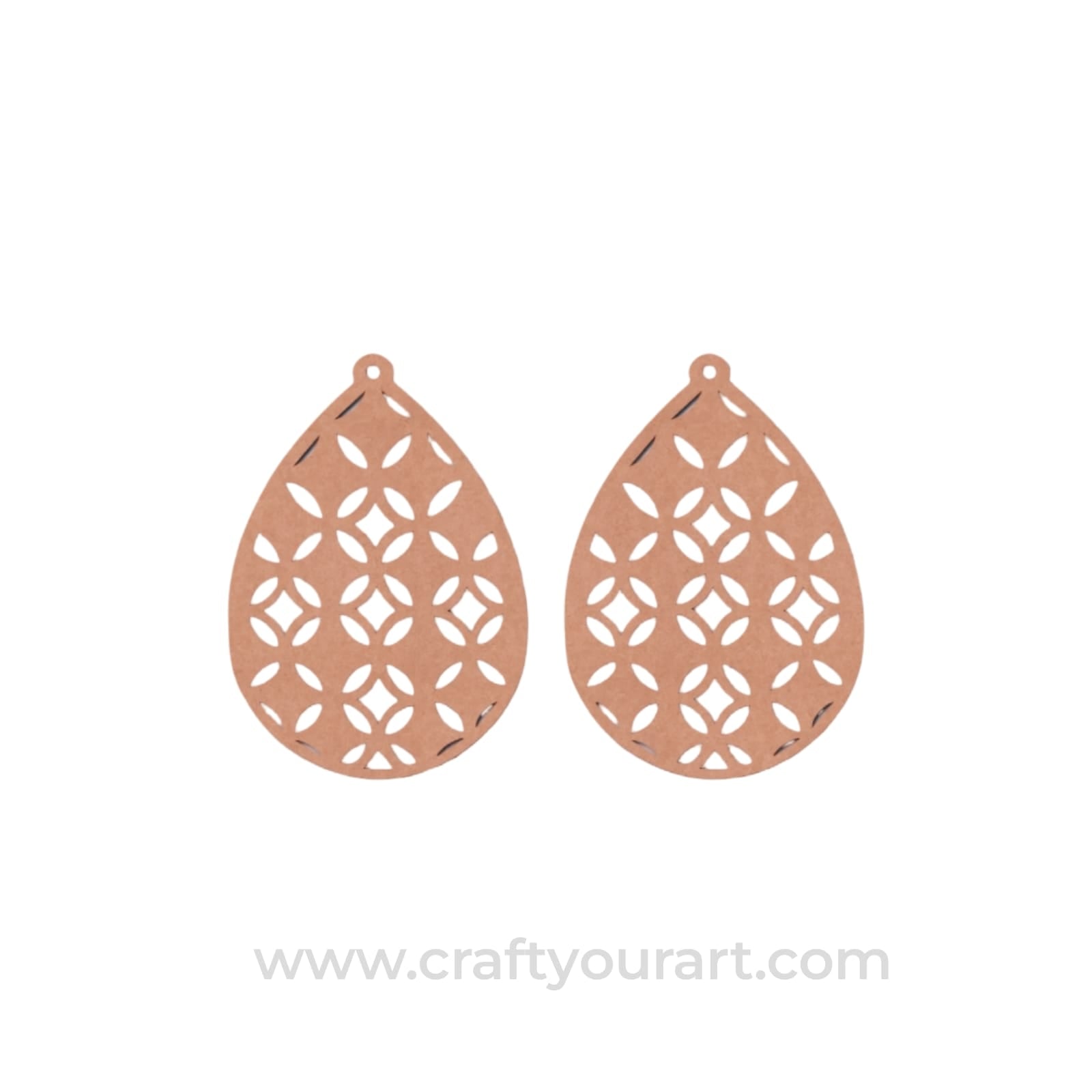 Earrings MDF Design 127