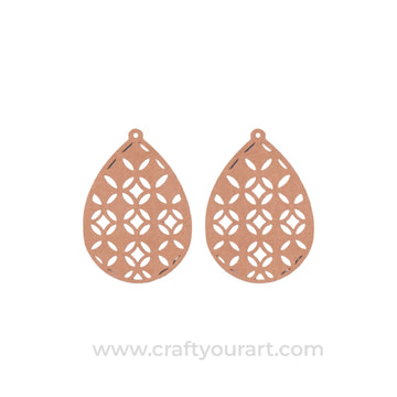 Earrings MDF Design 127