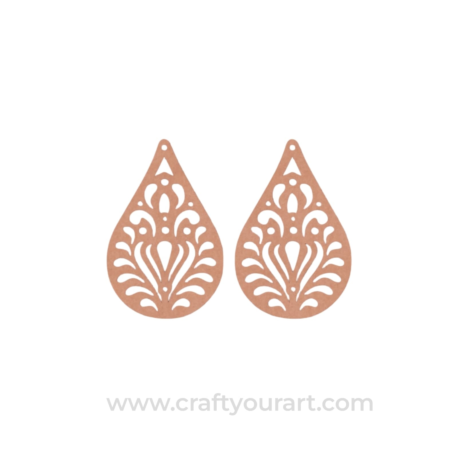 Earrings MDF Design 128