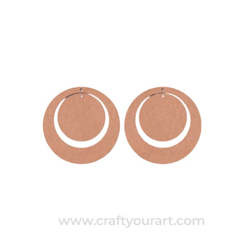 Earrings MDF Design 129