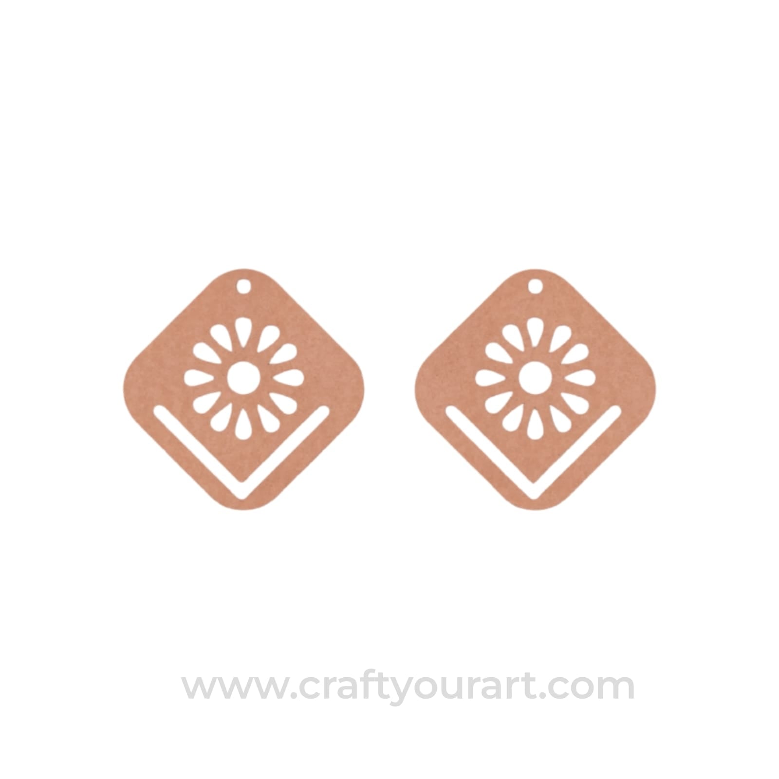 Earrings MDF Design 13