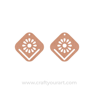 Earrings MDF Design 13