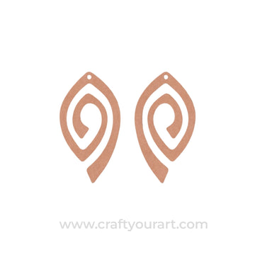 Earrings MDF Design 130