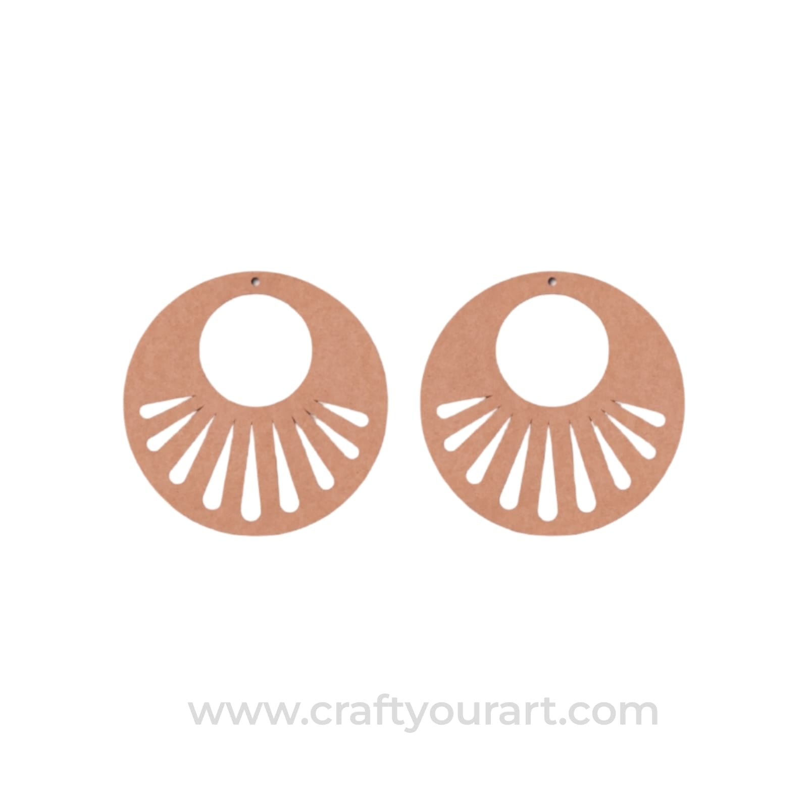 Earrings MDF Design 133