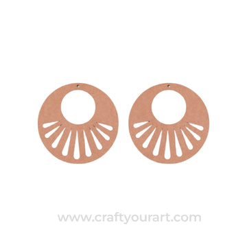 Earrings MDF Design 133