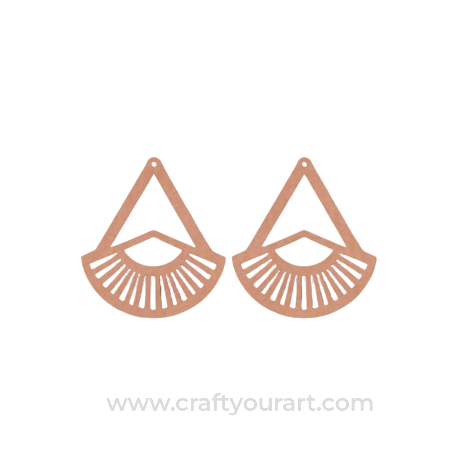 Earrings MDF Design 134